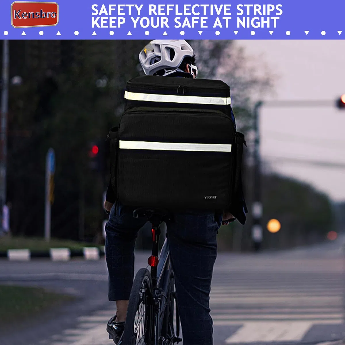 Mochila para entrega de alimentos, resistente al agua, aislada, gran bolsa de refrigeración, mochila para pizza para excursiones, camping, senderismo, playa, viajes al aire libre, barbacoa, senderismo