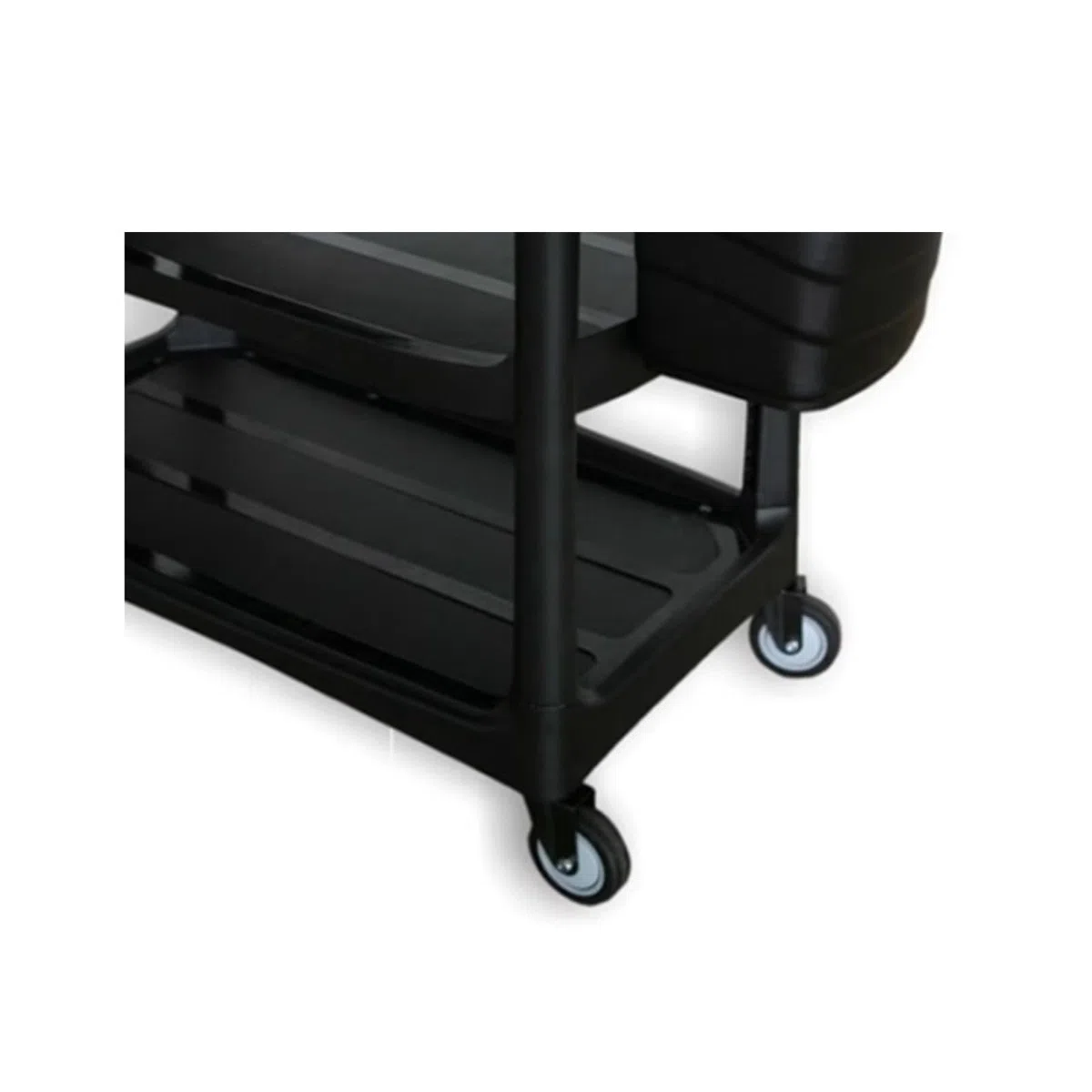 Carro de servicio de comida – Carrito utilitario grueso móvil para restaurantes y hoteles, ideal para ollas calientes y uso en cocina