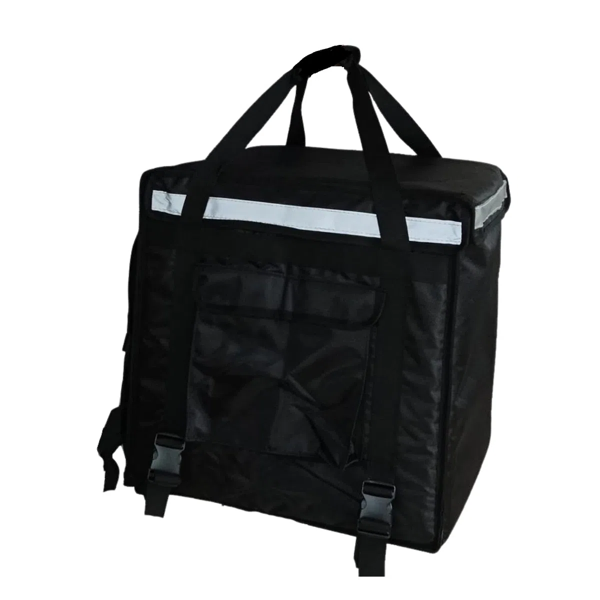 Mochila Delivery，Bolsa para Llevar Pizzas Caja de Entrega de Alimentos para Uso Pesado Grande rígido para Motocicletas, Bolsa de Entrega de Catering, Carga Superior, 18" L X 18 "W X 18" H