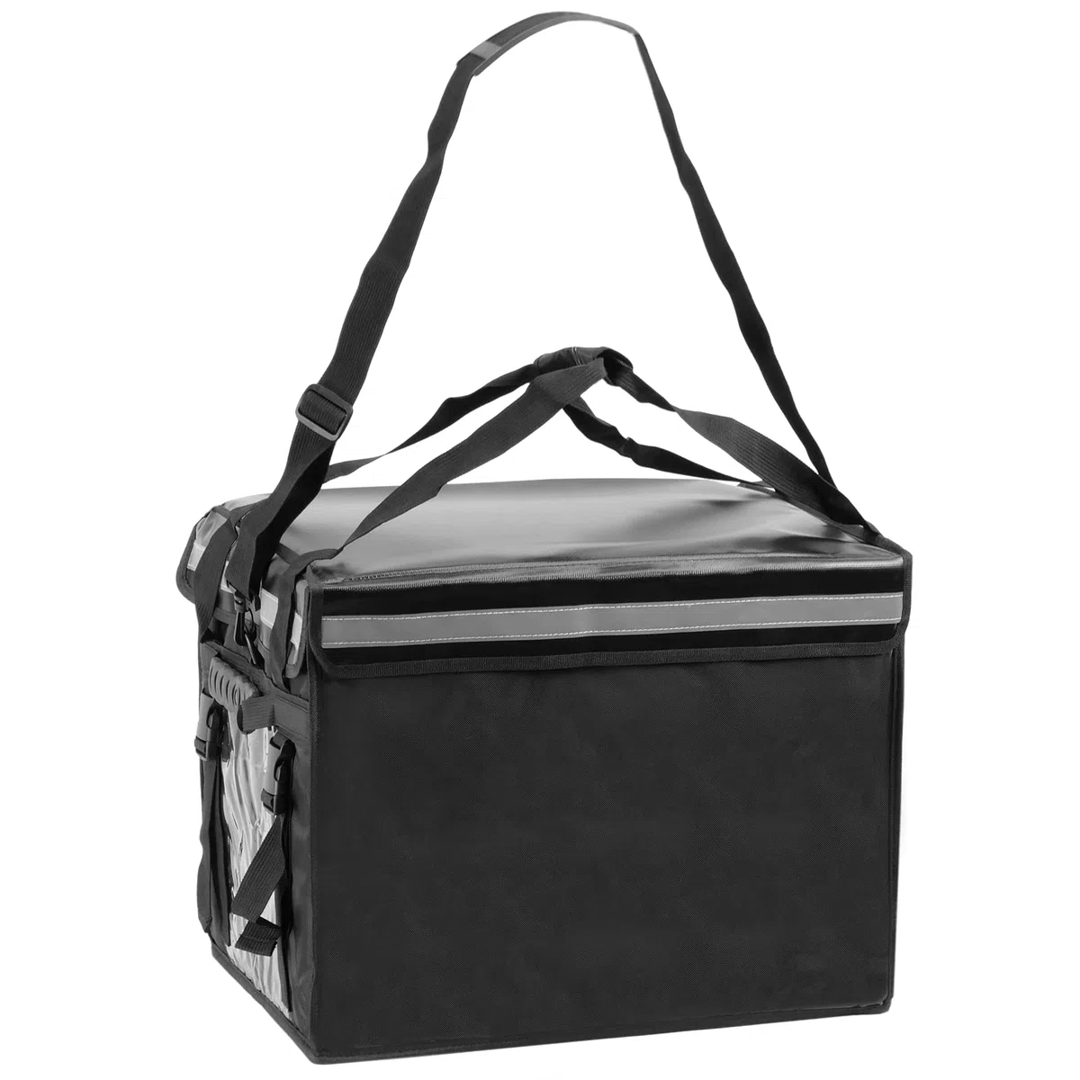 Bolsa isotérmica para Entrega de Pedidos de Comida en Moto y Bicicleta Negra